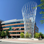 a photo of Fred Hutch's campus